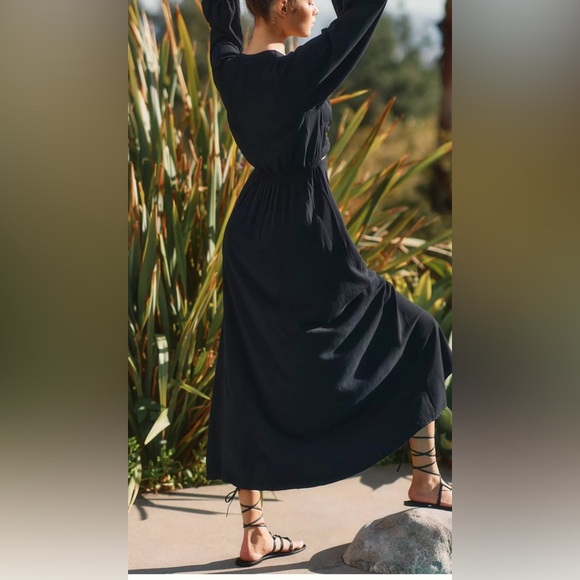 L*Space Colette Black Long Sleeve Dress - Picture 6 of 9